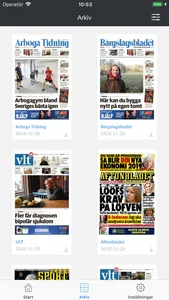 Arboga Tidning e-tidning screenshot 1