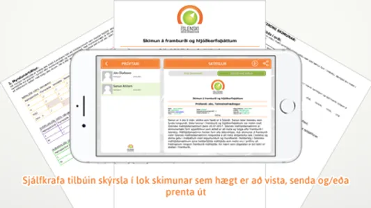 Íslenski málhljóðamælirinn screenshot 4