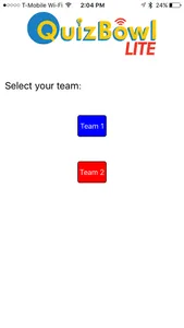 QuizBowl Systems Player App screenshot 0