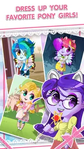 My Equestrian Princess Pony Minis Girl Dress Up 2 screenshot 1