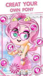 My Equestrian Princess Pony Minis Girl Dress Up 2 screenshot 2