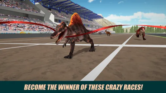 Jurassic Dino Racing Challenge 3D screenshot 2