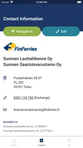 Finferries screenshot 3