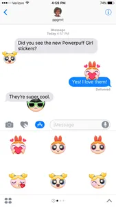 Powerpuff Girls - Fun PPG Sticker Sampler Pack screenshot 0