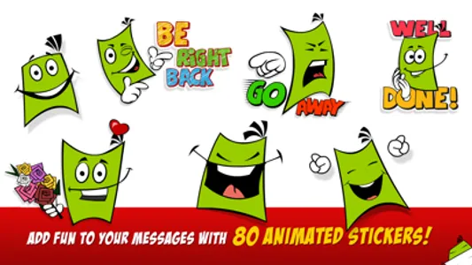 Comics Head Animated Stickers screenshot 0