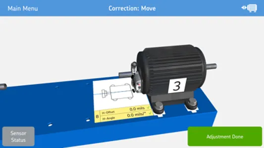 SKF Machine train alignment screenshot 3