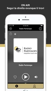 Radio Partenope screenshot 1