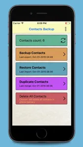 Contacts Backup - for Google drive, Box, Dropbox screenshot 3