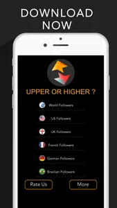 The Higher Lower Game! Followers Quiz for Twitter screenshot 4