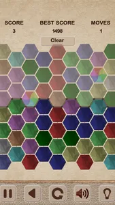 Bubbles Hexagon Puzzle screenshot 0