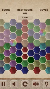 Bubbles Hexagon Puzzle screenshot 1