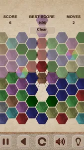 Bubbles Hexagon Puzzle screenshot 2