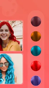 Hair Color Changer - Color Dye screenshot 1