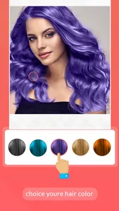 Hair Color Changer - Color Dye screenshot 2