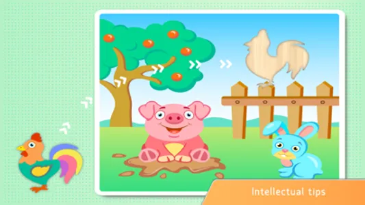 Puzzle for child - Farm screenshot 1