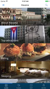 Havana Travel Guide with Offline Street Map screenshot 0