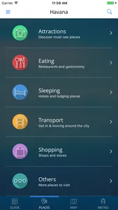 Havana Travel Guide with Offline Street Map screenshot 2