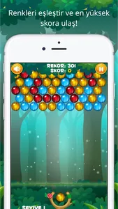 Tropik Rush - Bubble Shooter & Balon Patlatma Oyunu screenshot 1