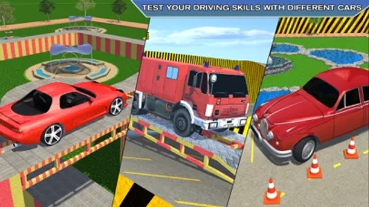 Parking Obstacle Course 3d screenshot 4