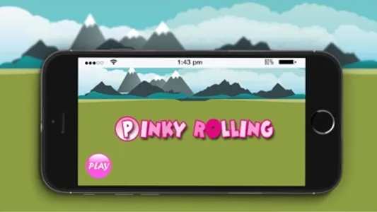 Pinky Rolling - Free Fall Rolling screenshot 0
