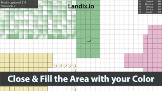 Landix.io Split Snake Cells screenshot 2