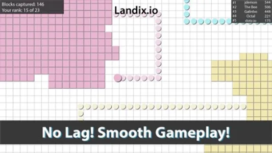 Landix.io Split Snake Cells screenshot 3