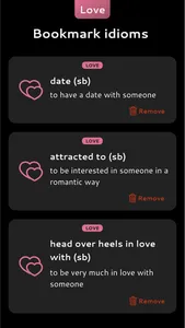 English Love Idioms screenshot 2