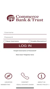 Commerce Bank & Trust screenshot 0