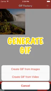 GIF Generator from Photos & Videos screenshot 1