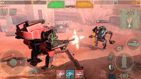 WWR - War Robots Games Mech screenshot 1