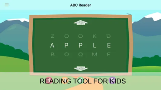 ABC Learn teach kids to read screenshot 0