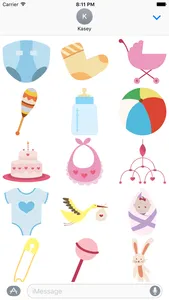 Baby Stickers Pack screenshot 0