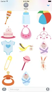 Baby Stickers Pack screenshot 1