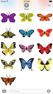 Butterfly Sticker Pack screenshot 1