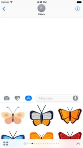 Butterfly Sticker Pack screenshot 2