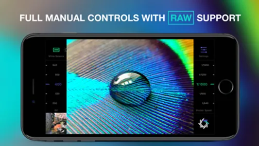 RAW+ Pro DSLR Manual Camera screenshot 0