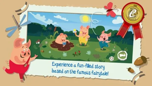 Three Little Pigs vs The Wolf screenshot 0