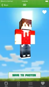 skins for minecraft. screenshot 1