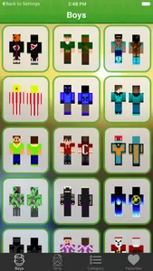 skins for minecraft. screenshot 2