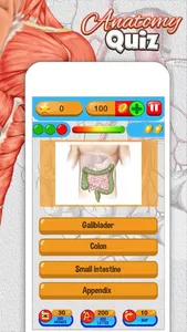 Anatomy Quiz - Science Pro Brain Education Game screenshot 1