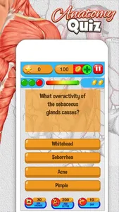 Anatomy Quiz - Science Pro Brain Education Game screenshot 4