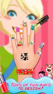 High School Nail Art Nail Salon - Girls Game! screenshot 0