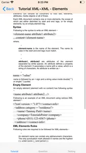 Tutorial for XML screenshot 1