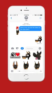 Doberman Pinscher Emoji screenshot 0