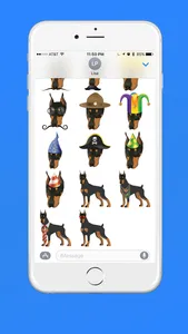 Doberman Pinscher Emoji screenshot 3