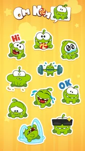 Om Nom Stickers screenshot 2