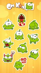 Om Nom Stickers screenshot 4