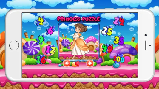 Princess Jigsaws Puzzles Free Kindergarten Online screenshot 2