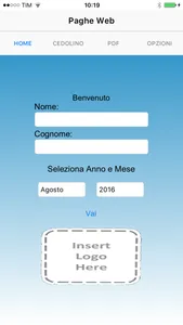 Paghe Web screenshot 1