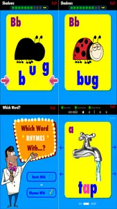 Phonic Flashcards lite CVC screenshot 3